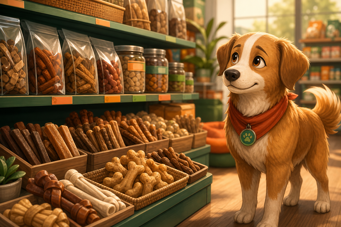Friandises pour chien - conseils Animo Dépôt avec Nima