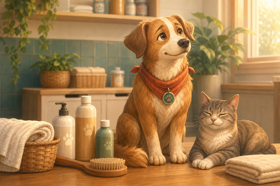 Laver son chien ou son chat - conseils hygiène Animo Dépôt