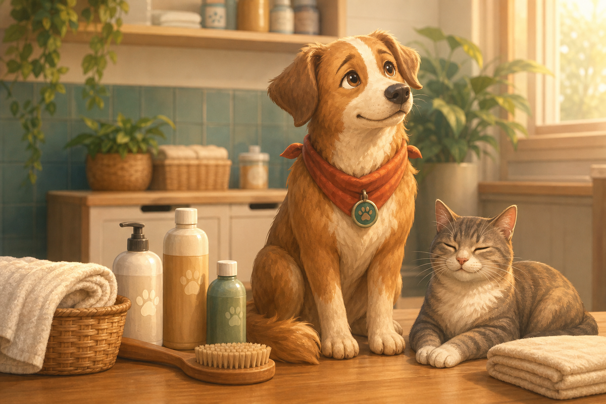 Laver son chien ou son chat - conseils hygiène Animo Dépôt